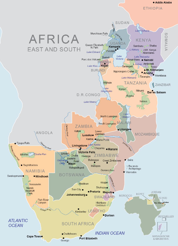 african safari landscape | Travel Africa & More