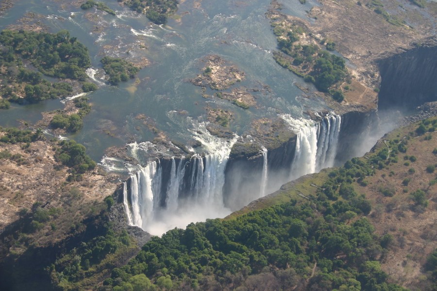Feel the power of Victoria Falls, one of the most spectacular hidden waterfalls in Africa