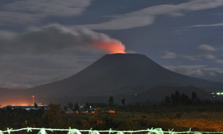 Nyiragongo Volcano – Africa’s Largest Lava Lake at Dusk