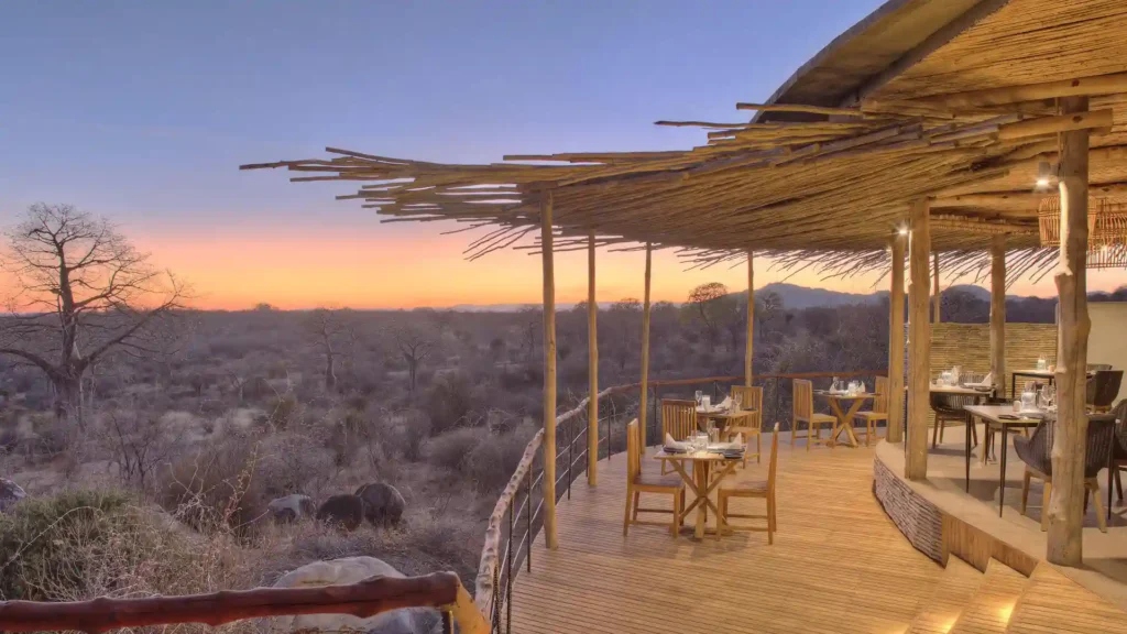 Ruaha National Park granite boulders and baobab forest