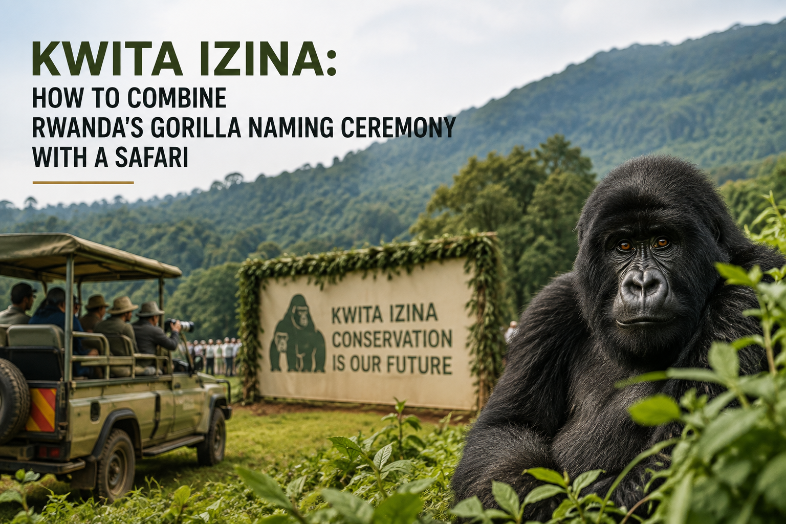 Kwita Izina How to Combine Rwanda's Gorilla Naming Ceremony with a Safari​