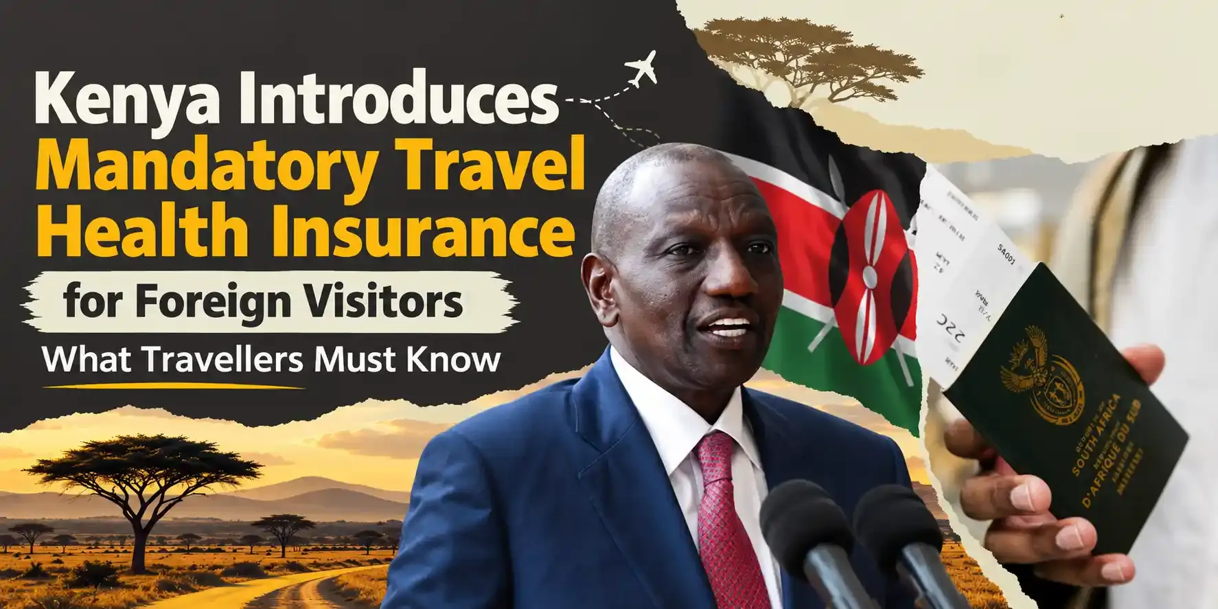 Kenya Introduces Mandatory Travel Health