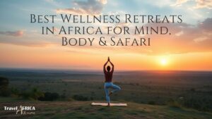 Wellness Retreats in Africa featuring sunrise yoga with breathtaking safari views