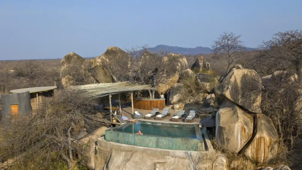 Ruaha National Park stylish lodge tucked