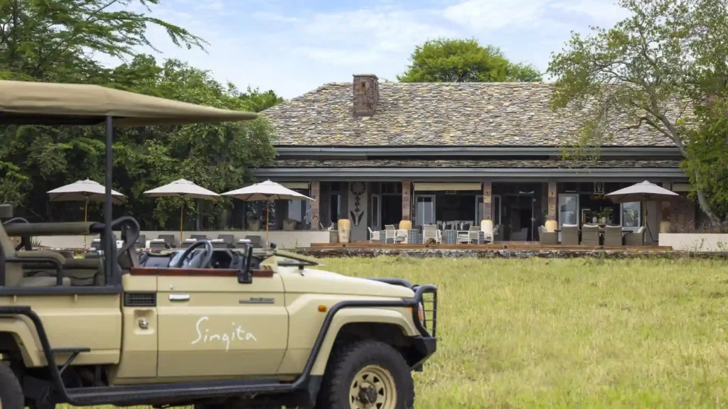 lodge’s calm setting, riverside views, and relaxed luxury