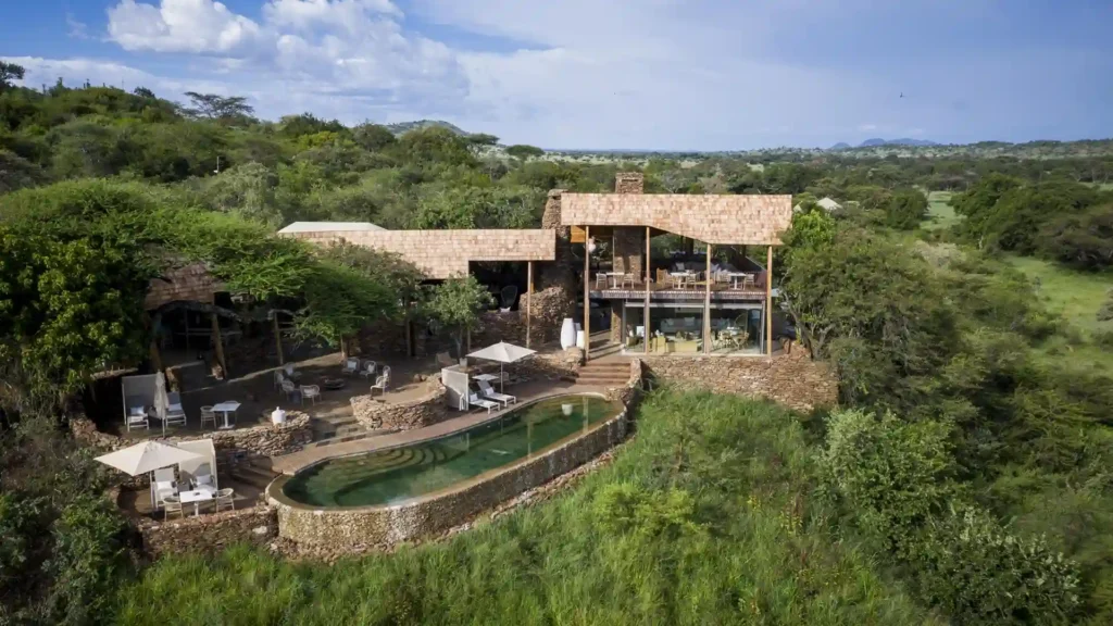 Singita Faru Faru Lodge Swimming pool