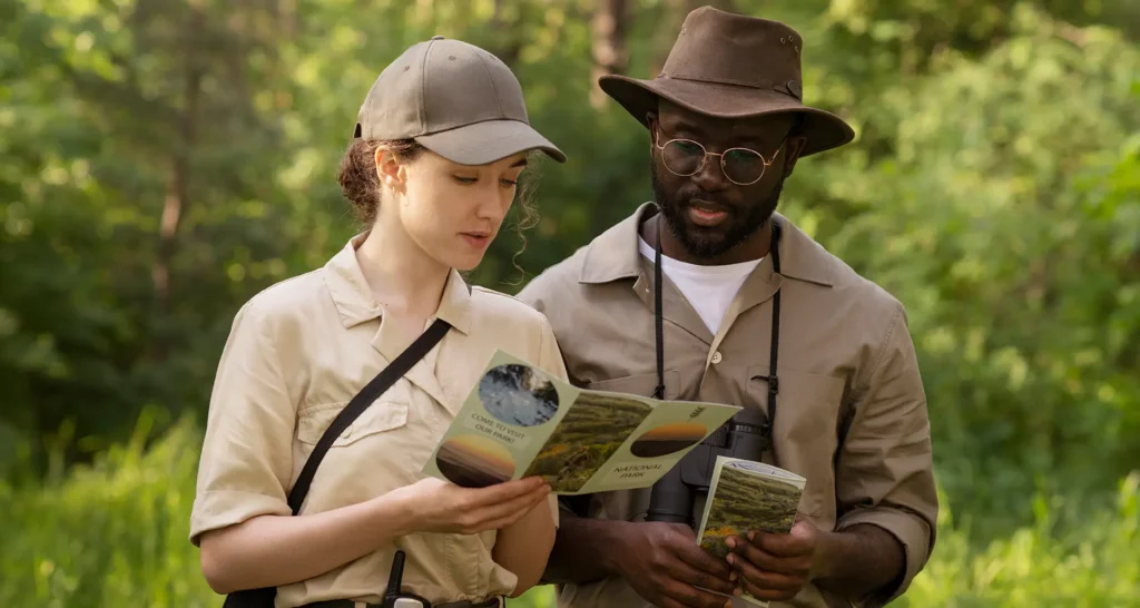 Two experts guiding you through destinations