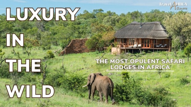 Luxury safari lodges in Africa – Exclusive lodge suite with breathtaking savanna views